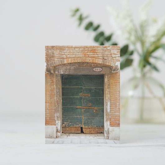 Carte Postale Porte Burano (Debout devant)