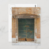 Carte Postale Porte Burano (Devant / Derrière)