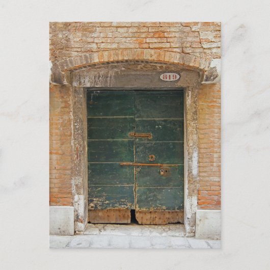 Carte Postale Porte Burano (Devant)