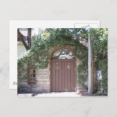 Carte Postale PORTE COUR Brown (Devant / Derrière)