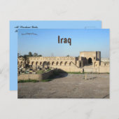 Carte Postale Porte d'Al Wastani à Bagdad (Devant / Derrière)