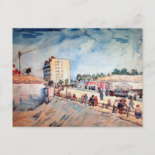 Carte Postale Porte dans les remparts de Paris par Vincent van G