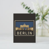 Carte Postale Porte de Branbourg (Debout devant)