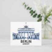 Carte Postale Porte de Brandebourg (Debout devant)