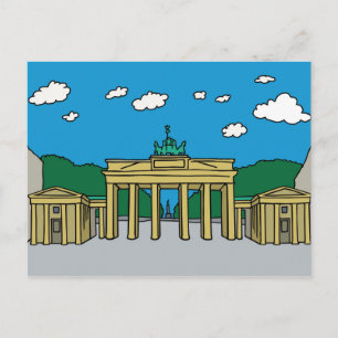 Carte Postale Porte de Brandebourg à Berlin