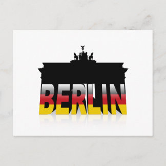 Carte Postale Porte de Brandebourg à Berlin (Allemagne)