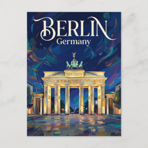 Carte Postale Porte de Brandebourg Allemagne