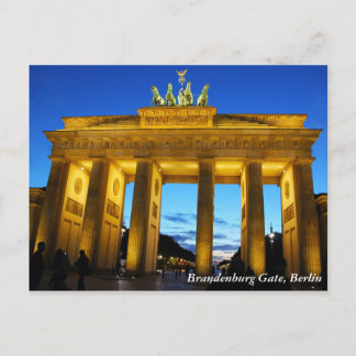 Carte Postale Porte de Brandebourg, Berlin