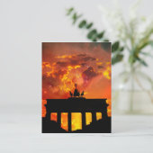 Carte Postale Porte de Brandebourg, Berlin (Debout devant)