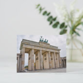 Carte Postale Porte de Brandebourg, Berlin, Allemagne (Debout devant)