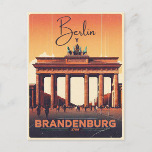 Carte Postale Porte de Brandebourg - berlin Vacances