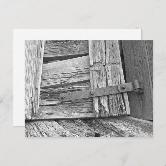 Carte Postale Porte de corail déchiffrée (Devant / Derrière)