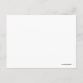 Carte Postale Porte de corail déchiffrée (Dos)