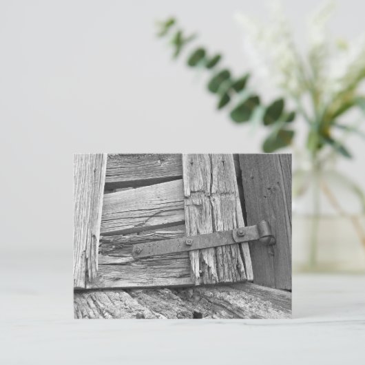 Carte Postale Porte de corail déchiffrée (Debout devant)