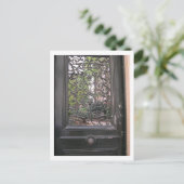 Carte Postale Porte de cour de Paris (Debout devant)