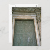 Carte Postale Porte de la basilique Saint-Pierre (Devant / Derrière)