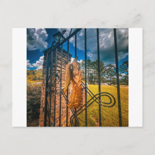 Carte Postale Porte de l'ange Cimetière Red Hill Milledgeville G
