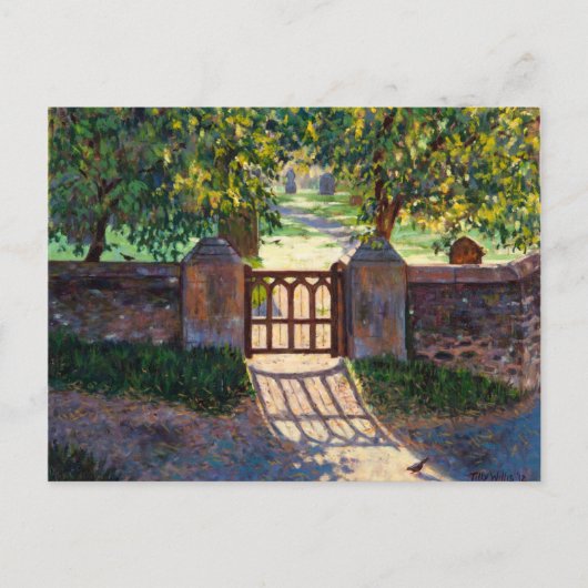 Carte Postale Porte de l'église 2012 (Devant)