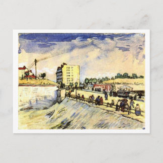 Carte Postale Porte de Paris Ramparts, Vincent van Gogh