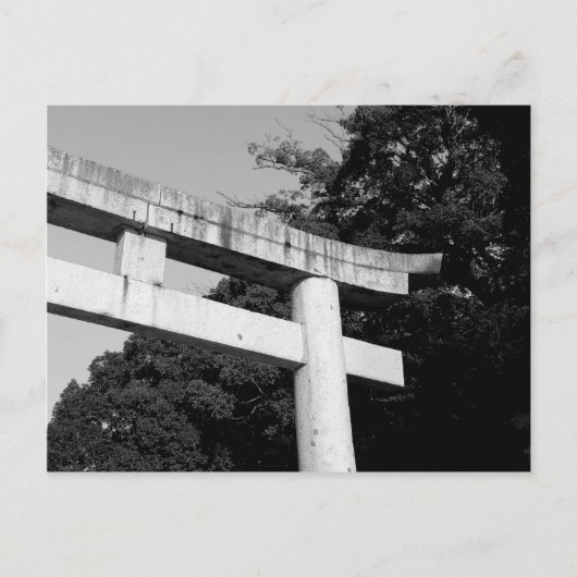 Carte Postale Porte de Pierre Torii (Devant)