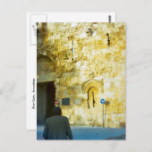 Carte Postale Porte de Sion, Jérusalem (Devant / Derrière)