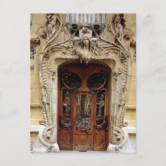 Carte Postale Porte d'entrée des appartements (Devant)