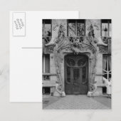 Carte Postale Porte d'entrée des appartements 2 (Devant / Derrière)