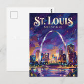 Carte Postale Porte d'entrée USA (Devant / Derrière)