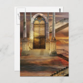 Carte Postale Porte d'envol (Devant / Derrière)