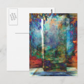 Carte Postale Porte d'été (Devant / Derrière)