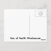 Carte Postale Porte d'été (Dos)