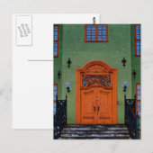 Carte Postale Porte d'hiver Oslo (Devant / Derrière)