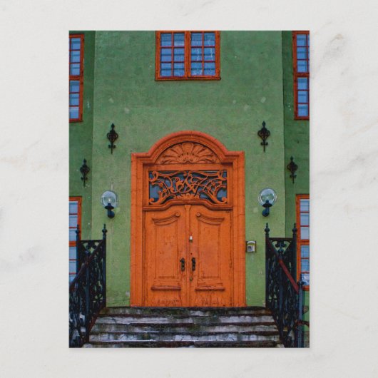 Carte Postale Porte d'hiver Oslo (Devant)