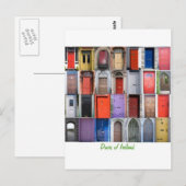 Carte Postale porte d'Irlande (Devant / Derrière)