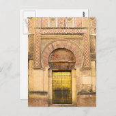 Carte postale Porte d'or (Devant / Derrière)