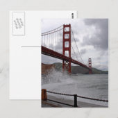 Carte Postale Porte d'or de Fort Point (Devant / Derrière)