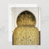 Carte Postale Porte d'or et Arche, Maroc (Devant / Derrière)
