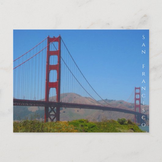 Carte Postale porte d'or san fran (Devant)