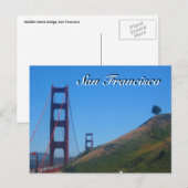 Carte Postale porte dorée sf (Devant / Derrière)