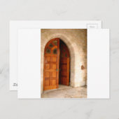 Carte Postale Porte double (Devant / Derrière)