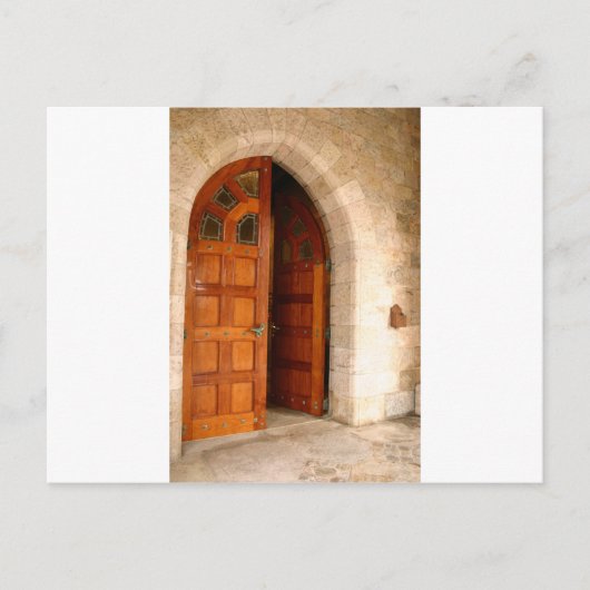 Carte Postale Porte double (Devant)