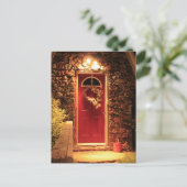 Carte Postale Porte du chalet (Debout devant)