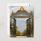 Carte Postale Porte du Parc du Retiro à Madrid (Devant / Derrière)
