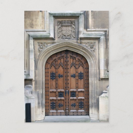Carte Postale Porte du Parlement à Westminster (Devant)