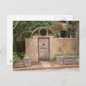 CARTE POSTALE PORTE DU TRIBUNAL (Devant / Derrière)