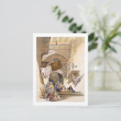 Carte Postale Porte d'un bazar, Grand Cairo, pub. 1846 (litho (Debout devant)