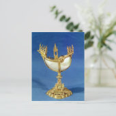 Carte Postale Porte-encens en forme de bateau (Debout devant)