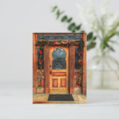 Carte Postale Porte fermée (Debout devant)