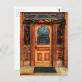 Carte Postale Porte fermée (Devant / Derrière)