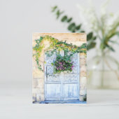 Carte Postale Porte française (Debout devant)